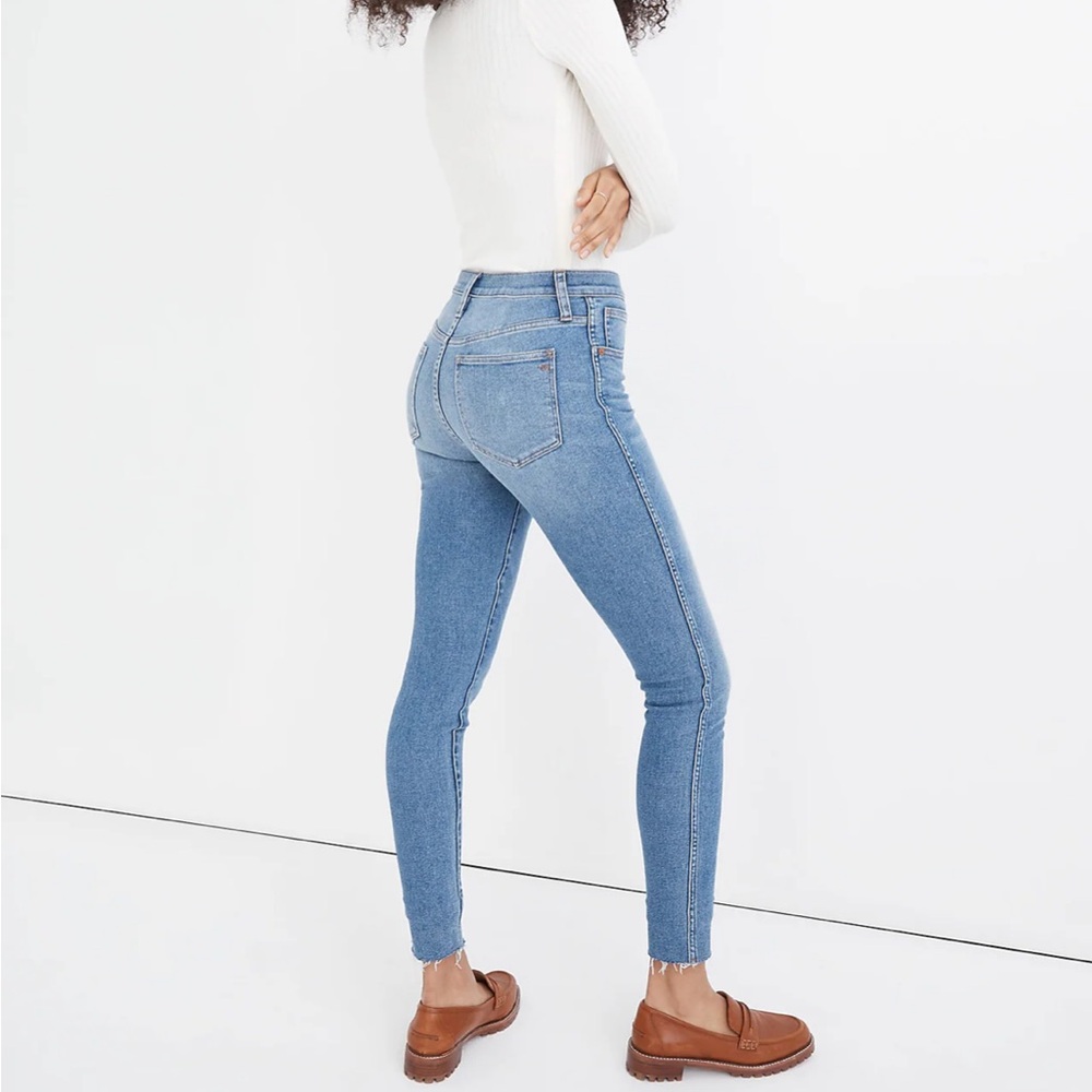Madewell 10-inch High-Rise Skinny Jeans, Size 27